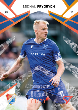 Michal Frydrych Banik Ostrava SportZoo Chance Liga 2024/25 2. serie Copper Diamond /70 #234