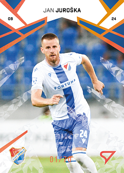 Jan Juroska Banik Ostrava SportZoo Chance Liga 2024/25 2. serie Copper Diamond /70 #235