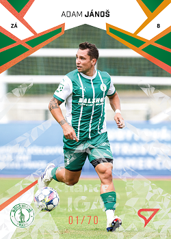 Adam Janos Bohemians Praha SportZoo Chance Liga 2024/25 2. serie Copper Diamond /70 #329