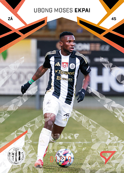 Ubong Moses Ekpai Ceske Budejovice SportZoo Chance Liga 2024/25 2. serie Copper Diamond /70 #352