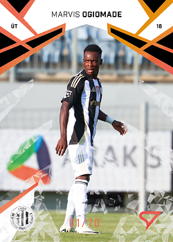 Marvis Ogiomade Ceske Budejovice SportZoo Chance Liga 2024/25 2. serie Copper Diamond /70 #356