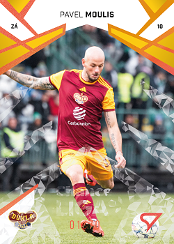 Pavel Moulis Dukla Praha SportZoo Chance Liga 2024/25 2. serie Copper Diamond /70 #368