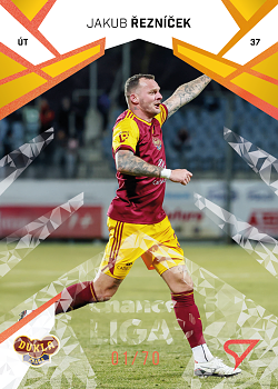 Jakub Reznicek Dukla Praha SportZoo Chance Liga 2024/25 2. serie Copper Diamond /70 #371