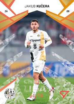 Jakub Kucera Hradec Kralove SportZoo Chance Liga 2024/25 2. serie Copper Diamond /70 #265