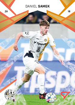 Daniel Samek Hradec Kralove SportZoo Chance Liga 2024/25 2. serie Copper Diamond /70 #267
