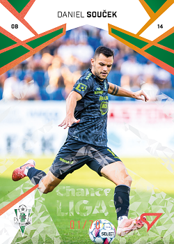 Daniel Soucek Jablonec SportZoo Chance Liga 2024/25 2. serie Copper Diamond /70 #303