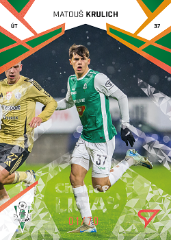 Matous Krulich Jablonec SportZoo Chance Liga 2024/25 2. serie Copper Diamond /70 #308