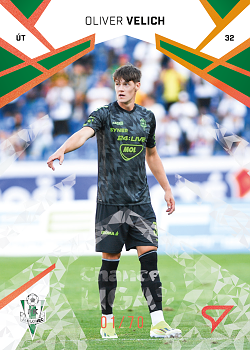Oliver Velich Jablonec SportZoo Chance Liga 2024/25 2. serie Copper Diamond /70 #310