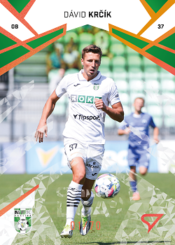 David Krcik Karvina SportZoo Chance Liga 2024/25 2. serie Copper Diamond /70 #336