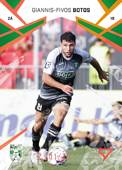 Giannis-Fivos Botos Karvina SportZoo Chance Liga 2024/25 2. serie Copper Diamond /70 #338