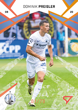 Dominik Preisler Liberec SportZoo Chance Liga 2024/25 2. serie Copper Diamond /70 #287