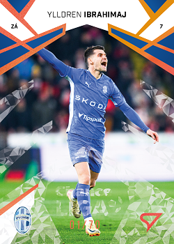Ylldren Ibrahimaj Mlada Boleslav SportZoo Chance Liga 2024/25 2. serie Copper Diamond /70 #245