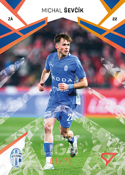 Michal Sevcik Mlada Boleslav SportZoo Chance Liga 2024/25 2. serie Copper Diamond /70 #247