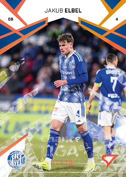 Jakub Elbel Olomouc SportZoo Chance Liga 2024/25 2. serie Copper Diamond /70 #294