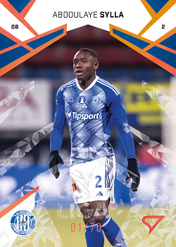 Abdoulaye Sylla Olomouc SportZoo Chance Liga 2024/25 2. serie Copper Diamond /70 #296