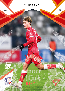 Filip Sancl Pardubice SportZoo Chance Liga 2024/25 2. serie Copper Diamond /70 #316