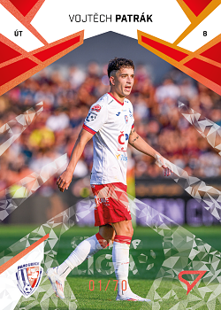 Vojtech Patrak Pardubice SportZoo Chance Liga 2024/25 2. serie Copper Diamond /70 #320