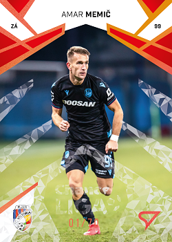 Amar Memic Viktoria Plzen SportZoo Chance Liga 2024/25 2. serie Copper Diamond /70 #228