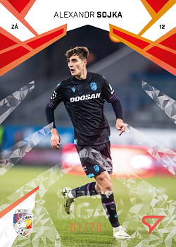 Alexandr Sojka Viktoria Plzen SportZoo Chance Liga 2024/25 2. serie Copper Diamond /70 #229
