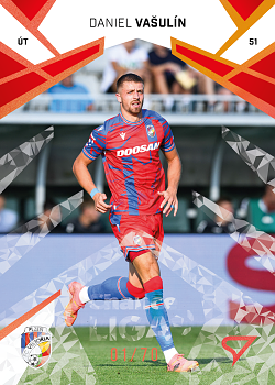 Daniel Vasulin Viktoria Plzen SportZoo Chance Liga 2024/25 2. serie Copper Diamond /70 #232