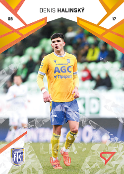 Denis Halinsky Teplice SportZoo Chance Liga 2024/25 2. serie Copper Diamond /70 #271