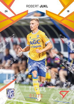 Robert Jukl Teplice SportZoo Chance Liga 2024/25 2. serie Copper Diamond /70 #276