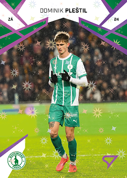 Dominik Plestil Bohemians Praha SportZoo Chance Liga 2024/25 2. serie Cosmic Pink #332
