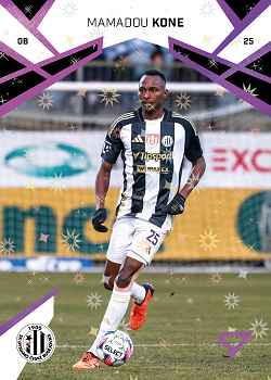 Mamadou Kone Ceske Budejovice SportZoo Chance Liga 2024/25 2. serie Cosmic Pink #349
