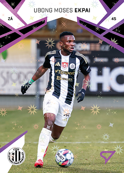 Ubong Moses Ekpai Ceske Budejovice SportZoo Chance Liga 2024/25 2. serie Cosmic Pink #352