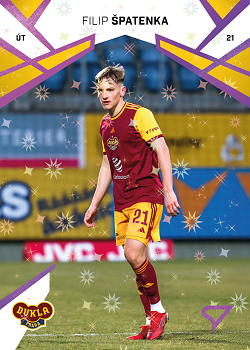 Filip Spatenka Dukla Praha SportZoo Chance Liga 2024/25 2. serie Cosmic Pink #372