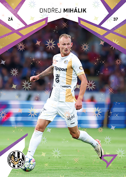 Ondrej Mihalik Hradec Kralove SportZoo Chance Liga 2024/25 2. serie Cosmic Pink #266