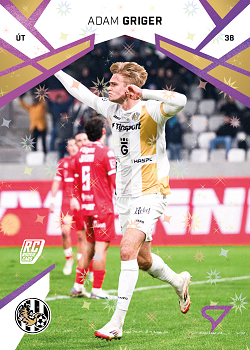 Adam Griger Hradec Kralove SportZoo Chance Liga 2024/25 2. serie Cosmic Pink #269