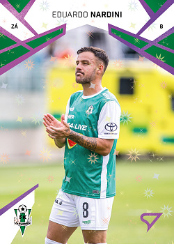 Eduardo Nardini Jablonec SportZoo Chance Liga 2024/25 2. serie Cosmic Pink #305