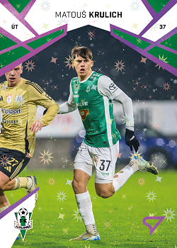 Matous Krulich Jablonec SportZoo Chance Liga 2024/25 2. serie Cosmic Pink #308