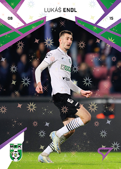 Lukas Endl Karvina SportZoo Chance Liga 2024/25 2. serie Cosmic Pink #335