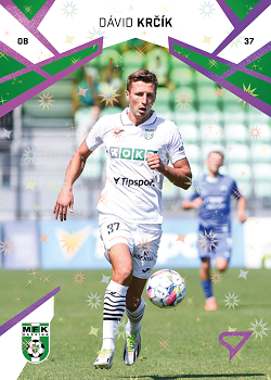 David Krcik Karvina SportZoo Chance Liga 2024/25 2. serie Cosmic Pink #336
