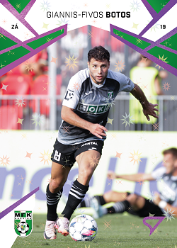 Giannis-Fivos Botos Karvina SportZoo Chance Liga 2024/25 2. serie Cosmic Pink #338