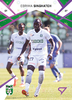 Ebrima Singhateh Karvina SportZoo Chance Liga 2024/25 2. serie Cosmic Pink #342
