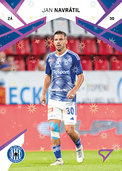 Jan Navratil Olomouc SportZoo Chance Liga 2024/25 2. serie Cosmic Pink #297