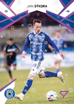 Jan Sykora Olomouc SportZoo Chance Liga 2024/25 2. serie Cosmic Pink #298