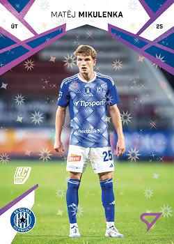 Matej Mikulenka Olomouc SportZoo Chance Liga 2024/25 2. serie Cosmic Pink #300