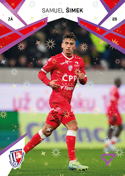 Samuel Simek Pardubice SportZoo Chance Liga 2024/25 2. serie Cosmic Pink #317