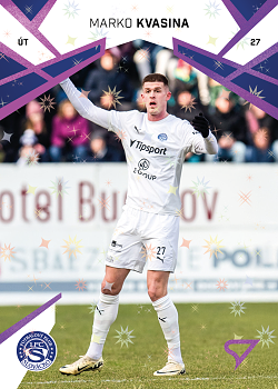 Marko Kvasina Slovacko SportZoo Chance Liga 2024/25 2. serie Cosmic Pink #261
