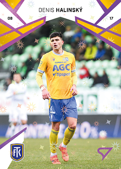 Denis Halinsky Teplice SportZoo Chance Liga 2024/25 2. serie Cosmic Pink #271