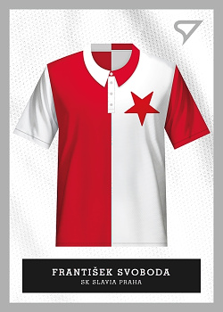 Frantisek Svoboda Slavia Praha Dekady Fotbalove Ligy 2023 SportZoo Takovy dres oblekal #J-002