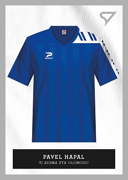Pavel Hapal Sigma Olomouc Dekady Fotbalove Ligy 2023 SportZoo Takovy dres oblekal #J-020