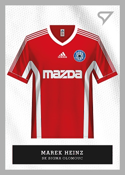 Marek Heinz Sigma Olomouc Dekady Fotbalove Ligy 2023 SportZoo Takovy dres oblekal #J-025
