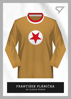Frantisek Planicka Slavia Praha Dekady Fotbalove Ligy 2023 SportZoo Takovy dres oblekal #J-001