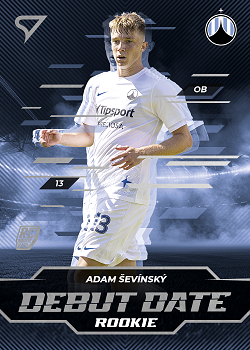 Adam Sevinsky Liberec SportZoo Chance Liga 2024/25 2. serie Debut Date Rookie #DD-4