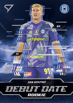 Jan Koutny Olomouc SportZoo Chance Liga 2024/25 2. serie Debut Date Rookie #DD-5
